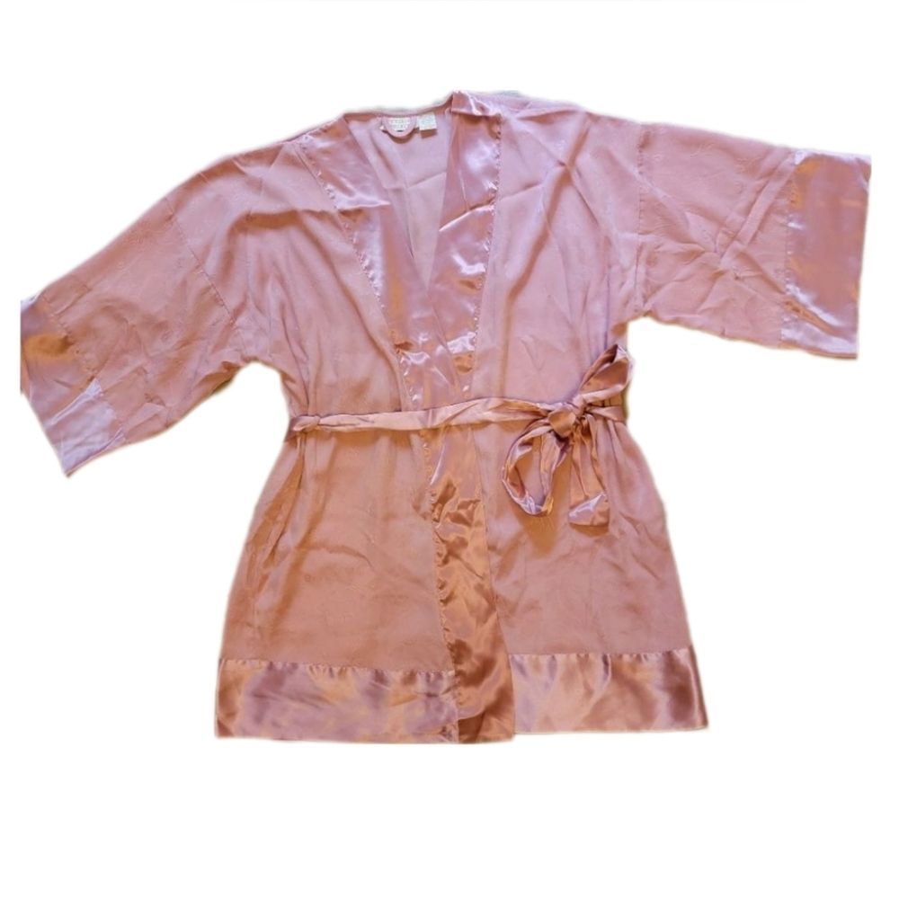 Vintage Gold Label Victoria's Secret Satin Robe